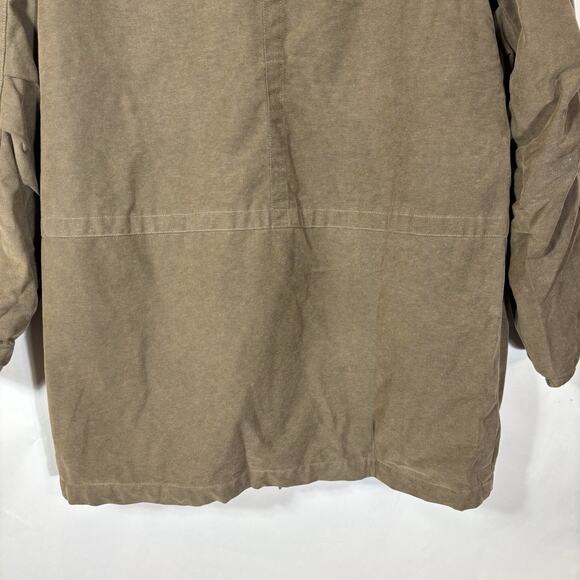 Men's Territory Ahead Chore Coat Barn Jacket Large Pocket Work Olive Green Brown - Picture 9 of 12